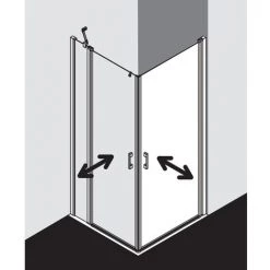 Nouveau 🎉 Kermi LIGA Demi-pièce D’angle à Droite 1ER 1030 X 1850mm Argent Satiné Verre Trempé Transparent ✨ 8 Nouveau 🎉 Kermi LIGA Demi-pièce D’angle à Droite 1ER 1030 X 1850mm Argent Satiné Verre Trempé Transparent ✨ -KERMI Soldes Boutique 38611764 2