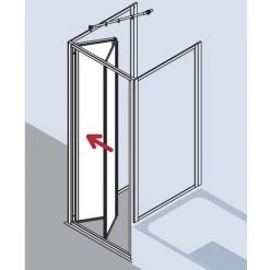 Offres ✨ Porte Pliante Kermi Nova 2000 FTD 1000x 1850 BV : 960-1000 SIMG Kerolan Fontana 🧨 10 Offres ✨ Porte Pliante Kermi Nova 2000 FTD 1000x 1850 BV : 960-1000 SIMG Kerolan Fontana 🧨 -KERMI Soldes Boutique 38613507 4