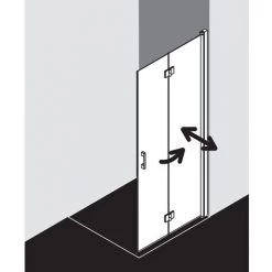 Acheter ???? Kermi LIGA Walk-In 2YL 1000 X 1850mm Argent Satiné Verre Trempé Transparent Clean ???? 9 Acheter ???? Kermi LIGA Walk-In 2YL 1000 X 1850mm Argent Satiné Verre Trempé Transparent Clean ???? -KERMI Soldes Boutique 38614369 3