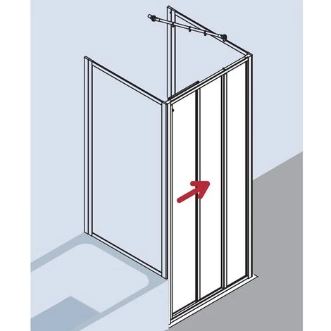 Nouveau 🛒 Kermi Porte Coulissante Nova 2000 ST3 1000x 1750 BV : 970-1000 WEI Kerolan Fontana 🥰 7 Nouveau 🛒 Kermi Porte Coulissante Nova 2000 ST3 1000x 1750 BV : 970-1000 WEI Kerolan Fontana 🥰 – Image 5