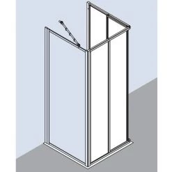 Nouveau ???? Kermi Demi-pièce D’angle Nova 2000 ED2 1000x 1850 BV : 970-992 SIMG Kerolan Fontana ???? -KERMI Soldes Boutique 38614510 5