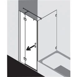 Meilleur prix 🔥 Kermi LIGA Porte Battante SNR 1230 X 2000mm Argent Ultra Brillant Verre Trempé Transparent Clean 🛒 10 Meilleur prix 🔥 Kermi LIGA Porte Battante SNR 1230 X 2000mm Argent Ultra Brillant Verre Trempé Transparent Clean 🛒 -KERMI Soldes Boutique 38614883 4