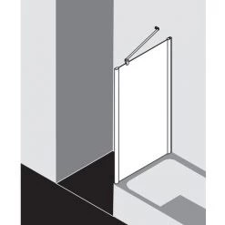 Tout neuf ???? Kermi Paroi Latérale Pega TVD 0800x 1600 BV : 765-790 SIHG Verre Trempé Transparent Clean ???? -KERMI Soldes Boutique 38615049 3