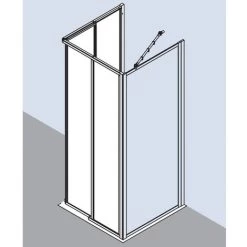 Coupon ✔️ Kermi Demi-pièce D’angle à Gauche NOVA 2000 E2L 1400x 2000 BV : 1370-1392 SIMG Kerolan Fontana ???? -KERMI Soldes Boutique 38615290 4