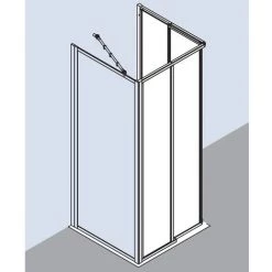 Coupon ✔️ Kermi Demi-pièce D’angle à Gauche NOVA 2000 E2L 1400x 2000 BV : 1370-1392 SIMG Kerolan Fontana ???? -KERMI Soldes Boutique 38615290 5