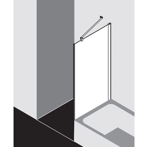 Coupon ???? Kermi Paroi Latérale Pega TVO 0800x 1600 BV : 765-790 SIHG Verre Trempé Opaco ???? 4 Coupon ???? Kermi Paroi Latérale Pega TVO 0800x 1600 BV : 765-790 SIHG Verre Trempé Opaco ???? – Image 2