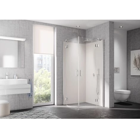 Le moins cher ❤️ Kermi LIGA Demi-pièce D’angle à Droite ETR 1030 X 2000mm Argent Ultra Brillant Verre Trempé Transparent ???? 3 Le moins cher ❤️ Kermi LIGA Demi-pièce D’angle à Droite ETR 1030 X 2000mm Argent Ultra Brillant Verre Trempé Transparent ????