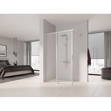 Le moins cher ⭐ Kermi LIGA Porte Coulissante J2L 1000 X 2000mm Argent Ultra Brillant Verre Trempé Transparent ⭐ 5 Le moins cher ⭐ Kermi LIGA Porte Coulissante J2L 1000 X 2000mm Argent Ultra Brillant Verre Trempé Transparent ⭐ – Image 3