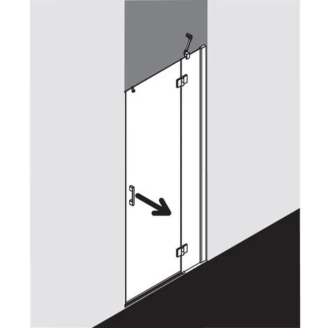 Top 10 🔥 Kermi LIGA Porte Battante SFR 1100 X 2000mm Noir Soft Verre Trempé Transparent 🎉 5 Top 10 🔥 Kermi LIGA Porte Battante SFR 1100 X 2000mm Noir Soft Verre Trempé Transparent 🎉 – Image 3