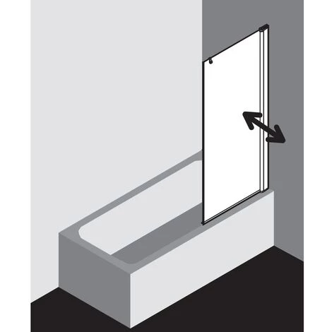 Promo ⭐ Kermi Vantail Pivotant Pega DFR 0750x 1500 BV : 740-765 SIHG Verre Trempé Transparent ⭐ 5 Promo ⭐ Kermi Vantail Pivotant Pega DFR 0750x 1500 BV : 740-765 SIHG Verre Trempé Transparent ⭐ – Image 3