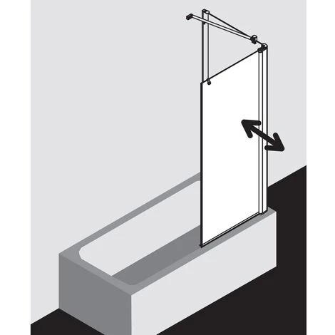 Promo ⭐ Kermi Vantail Pivotant Pega DFR 0750x 1500 BV : 740-765 SIHG Verre Trempé Transparent ⭐ 7 Promo ⭐ Kermi Vantail Pivotant Pega DFR 0750x 1500 BV : 740-765 SIHG Verre Trempé Transparent ⭐ – Image 5