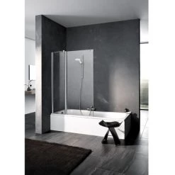 Budget ???? Kermi Vantail Pivotant Pega DTR 1100x 1500 BV : 1090-1115 SIHG Verre Trempé Transparent ????