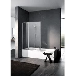 Nouveau ✨ Kermi Vantail Pivotant Pega DTR 1100x 1500 BV : 1090-1115 SIHG Verre Trempé Arena ????