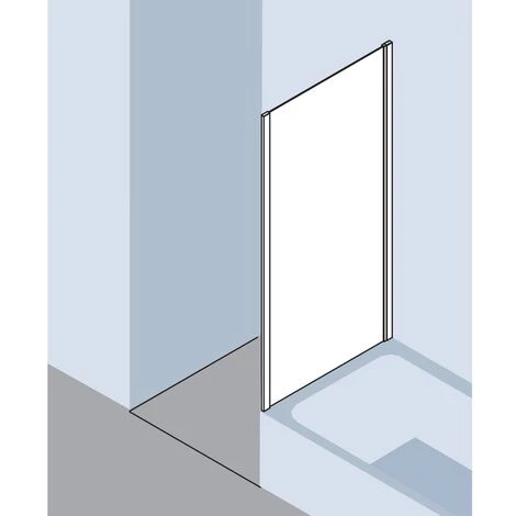 Tout neuf 🧨 Kermi LIGA Paroi Latérale TVD 700 X 1600mm Argent Mat Verre Trempé Transparent Clean 🤩 4 Tout neuf 🧨 Kermi LIGA Paroi Latérale TVD 700 X 1600mm Argent Mat Verre Trempé Transparent Clean 🤩 – Image 2