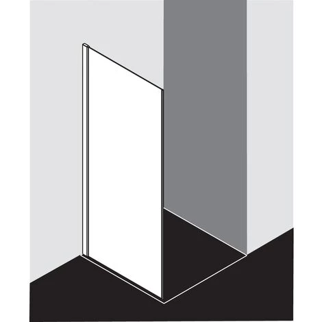 Sortie ???? Kermi LIGA Paroi Latérale TWP 900 X 2000mm Argent Ultra Brillant Verre Trempé Transparent Clean ???? 4 Sortie ???? Kermi LIGA Paroi Latérale TWP 900 X 2000mm Argent Ultra Brillant Verre Trempé Transparent Clean ???? – Image 2