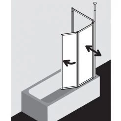 Meilleur prix ???? Kermi Paroi Pliante Vario 2000 FW2 0600x 1400 BV : 1151-1167 SIMG Verre Trempé Transparent ???? 11 Meilleur prix ???? Kermi Paroi Pliante Vario 2000 FW2 0600x 1400 BV : 1151-1167 SIMG Verre Trempé Transparent ???? -KERMI Soldes Boutique 38616580 5