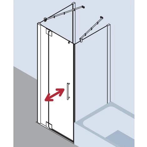 Coupon ✨ Kermi Porte Battante Pasa XP 1WR 0750x 1850 BV: 720-750 SIMG Verre Trempé Transparent 🌟 6 Coupon ✨ Kermi Porte Battante Pasa XP 1WR 0750x 1850 BV: 720-750 SIMG Verre Trempé Transparent 🌟 – Image 4