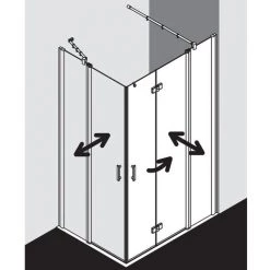 Meilleure vente 👍 Kermi Demi-pièce D’angle à Droite Le Diga F2R 1300x 2000 BV : 1280-1300 WEI Verre Trempé Transparent Clean 👏 9 Meilleure vente 👍 Kermi Demi-pièce D’angle à Droite Le Diga F2R 1300x 2000 BV : 1280-1300 WEI Verre Trempé Transparent Clean 👏 -KERMI Soldes Boutique 42020178 3