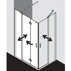 Budget ❤️ Kermi Demi-pièce D’angle à Gauche Diga F2L 1430x 2000 GAK : 1390-1410 SIHG Verre Trempé Opaco 👏 8 Budget ❤️ Kermi Demi-pièce D’angle à Gauche Diga F2L 1430x 2000 GAK : 1390-1410 SIHG Verre Trempé Opaco 👏 -KERMI Soldes Boutique 42020421 2