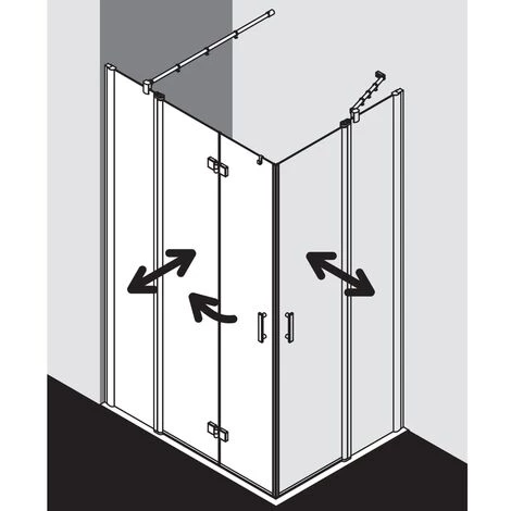 Le moins cher 💯 Kermi Demi-pièce D’angle à Gauche Diga F2L 1400x 1850 BV : 1380-1400 WEI Verre Trempé Opaco 😀 4 Le moins cher 💯 Kermi Demi-pièce D’angle à Gauche Diga F2L 1400x 1850 BV : 1380-1400 WEI Verre Trempé Opaco 😀 – Image 2