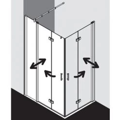 Sortie 🛒 Kermi Demi-pièce D’angle à Gauche Diga F2L 1030x 1850 GAK : 990-1010 SIHG Verre Trempé Opaco Clean ⌛ 10 Sortie 🛒 Kermi Demi-pièce D’angle à Gauche Diga F2L 1030x 1850 GAK : 990-1010 SIHG Verre Trempé Opaco Clean ⌛ -KERMI Soldes Boutique 42020491 4