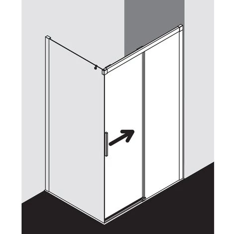 Offres 🌟 Kermi Porte Coulissante Nica D2R 1030x 1850 GAK : 990-1015 SIHG Verre Trempé Transparent 😉 5 Offres 🌟 Kermi Porte Coulissante Nica D2R 1030x 1850 GAK : 990-1015 SIHG Verre Trempé Transparent 😉 – Image 3