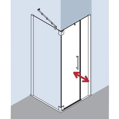 De gros 🌟 Kermi Porte Battante Pasa XP 1FR 0800x 1850 BV : 770-800 SIMG Verre Trempé Transparent 😉 5 De gros 🌟 Kermi Porte Battante Pasa XP 1FR 0800x 1850 BV : 770-800 SIMG Verre Trempé Transparent 😉 – Image 3