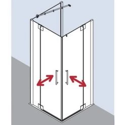 Promo 🔔 Kermi Demi-pièce D’angle à Gauche Pasa XP EPL 0900x 1850 BV : 870-900 SIMG Verre Trempé Opaco ⭐ 9 Promo 🔔 Kermi Demi-pièce D’angle à Gauche Pasa XP EPL 0900x 1850 BV : 870-900 SIMG Verre Trempé Opaco ⭐ -KERMI Soldes Boutique 42023600 4