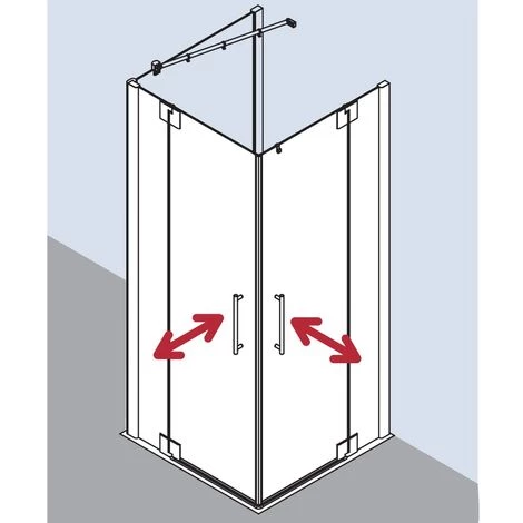Acheter 🤩 Kermi Demi-pièce D’angle à Gauche Pasa XP EPL 1230x 2000 GAK : 1185-1215 SIMG Verre Trempé Transparent Clean 🥰 6 Acheter 🤩 Kermi Demi-pièce D’angle à Gauche Pasa XP EPL 1230x 2000 GAK : 1185-1215 SIMG Verre Trempé Transparent Clean 🥰 – Image 4