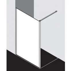 Meilleur prix ???? Kermi WALK-IN XB WDR 1200x 2000 BV : 1180-1200 SWS Verre Trempé Transparent Clean ✨ -KERMI Soldes Boutique 42032876 4