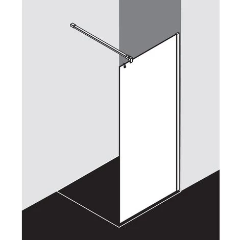 Nouveau ???? Kermi WALK-IN XB WIA 1800x 2000 BV : 1780-1800 WES Verre Trempé Transparent Str 4 Clean ???? 5 Nouveau ???? Kermi WALK-IN XB WIA 1800x 2000 BV : 1780-1800 WES Verre Trempé Transparent Str 4 Clean ???? – Image 3