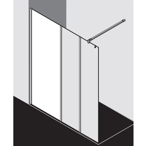 Tout neuf ✨ Kermi WALK-IN XB WIA 1100x 2000 BV : 1080-1100 SWS Verre Trempé Transparent Clean 🎁 4 Tout neuf ✨ Kermi WALK-IN XB WIA 1100x 2000 BV : 1080-1100 SWS Verre Trempé Transparent Clean 🎁 – Image 2