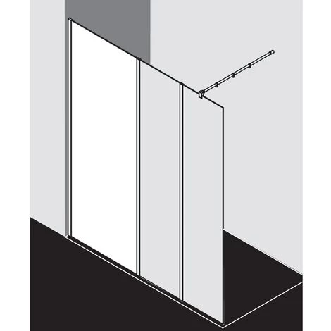 Sortie ❤️ Kermi WALK-IN XB WIW 1100x 2000 BV : 1080-1100 SWS Verre Trempé Transparent Clean ???? 4 Sortie ❤️ Kermi WALK-IN XB WIW 1100x 2000 BV : 1080-1100 SWS Verre Trempé Transparent Clean ???? – Image 2