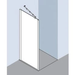 Remise ???? Kermi Paroi Latérale Pasa XP UWD 0800x 1850 BV : 770-800 SIMG Verre Trempé Transparent Clean ???? -KERMI Soldes Boutique 42034618 3