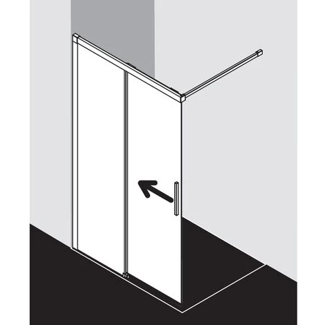 Acheter 🎁 Kermi WALK-IN Nica J2R 1400x 2000 BV : 1375-1400 SIHG Verre Trempé Transparent ⌛ 4 Acheter 🎁 Kermi WALK-IN Nica J2R 1400x 2000 BV : 1375-1400 SIHG Verre Trempé Transparent ⌛ – Image 2