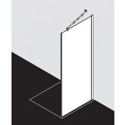 Offres ⭐ Kermi Paroi Latérale Filia XP TWD 1030x 1850 GAK : 985-1010 SIHG Verre Trempé Transparent Clean ???? -KERMI Soldes Boutique 42036756 4