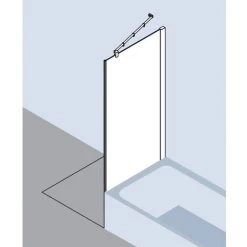 Meilleur prix ???? Kermi Paroi Latérale Pasa XP TVD 1000x 1750 BV : 970-1000 SIMG Verre Trempé Transparent Clean ???? -KERMI Soldes Boutique 42036918 4