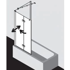 Grosses soldes ⭐ Kermi Vantail Diga 2PL 1200x 1500 BV : 1185-1205 WEI Verre Trempé Transparent Clean ???? 10 Grosses soldes ⭐ Kermi Vantail Diga 2PL 1200x 1500 BV : 1185-1205 WEI Verre Trempé Transparent Clean ???? -KERMI Soldes Boutique 42040704 4