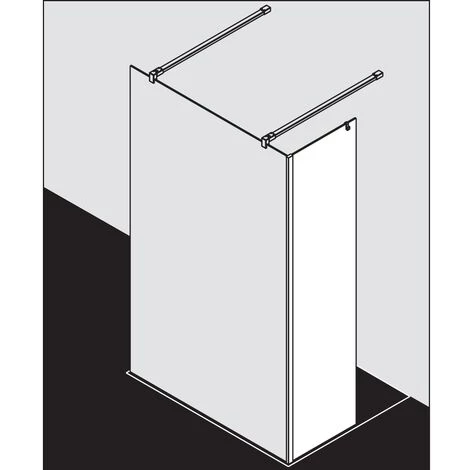 Vente flash 🎁 Kermi Cadre Fixe WALK-IN XB FFW 0300x 2000 BV : 317 SWS Verre Trempé Transparent Clean ⭐ 7 Vente flash 🎁 Kermi Cadre Fixe WALK-IN XB FFW 0300x 2000 BV : 317 SWS Verre Trempé Transparent Clean ⭐ – Image 5