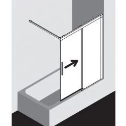 Nouveau ⌛ Kermi Porte Coulissante Nica H2L 1200x 1500 BV : 1175-1200 SIHG Verre Trempé Opaco ???? 7 Nouveau ⌛ Kermi Porte Coulissante Nica H2L 1200x 1500 BV : 1175-1200 SIHG Verre Trempé Opaco ???? -KERMI Soldes Boutique 42041033 3