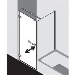 Sortie 🛒 Kermi Porte Battante Tusca 1KR 0930x 2000 GAK: 890-910 SIHG Verre Trempé Transparent Clean 🥰 8 Sortie 🛒 Kermi Porte Battante Tusca 1KR 0930x 2000 GAK: 890-910 SIHG Verre Trempé Transparent Clean 🥰 -KERMI Soldes Boutique 42041129 2