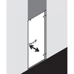 Offres 😍 Kermi Porte Battante Tusca 1TR 1000x 2000 BV: 980-1005 SIHG Verre Trempé Transparent ✔️ 7 Offres 😍 Kermi Porte Battante Tusca 1TR 1000x 2000 BV: 980-1005 SIHG Verre Trempé Transparent ✔️ -KERMI Soldes Boutique 42041172 3