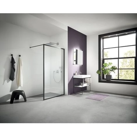 Acheter 💯 Kermi WALK-IN Dark Edition WW4 1400x 2000 BV : 1380-1400 SWS Verre Trempé Transparent Clean 🎉 3 Acheter 💯 Kermi WALK-IN Dark Edition WW4 1400x 2000 BV : 1380-1400 SWS Verre Trempé Transparent Clean 🎉