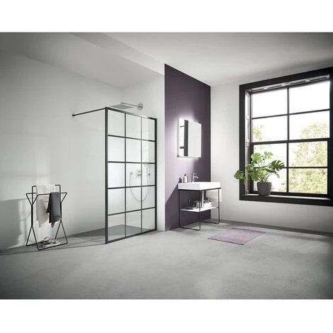 Vente flash 🛒 Kermi WALK-IN Dark Edition WW1 1200x 2000 BV : 1180-1200 SWS Verre Trempé Transparent Clean 😉 3 Vente flash 🛒 Kermi WALK-IN Dark Edition WW1 1200x 2000 BV : 1180-1200 SWS Verre Trempé Transparent Clean 😉