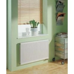 KERMI Soldes Boutique 24 Top 10 ✨ Radiateur à Panneaux Kermi 600x400 Mm Droit Type 22, Blanc 🧨