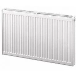 Coupon 👏 KERMI Radiateur Eau Chaude Profilé Compact Therm-x2 - Profil-K Type 12 - 1034W - Blanc - Blanc ✨