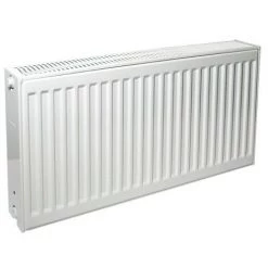 Tout neuf ✨ KERMI Radiateur Eau Chaude Profilé Compact Therm-x2 - Profil-K Type 22 - 1333W - Blanc - Blanc 😉