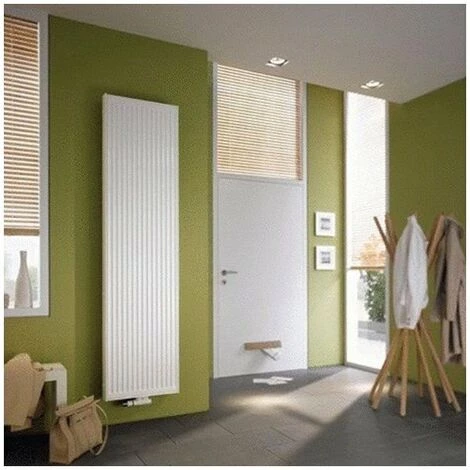 Tout neuf ⌛ KERMI Radiateur Panneau En Acier Profilé Vertical - Verteo-Profil - Type 21 - 1761W - Blanc - Blanc 💯 4 Tout neuf ⌛ KERMI Radiateur Panneau En Acier Profilé Vertical - Verteo-Profil - Type 21 - 1761W - Blanc - Blanc 💯 – Image 2